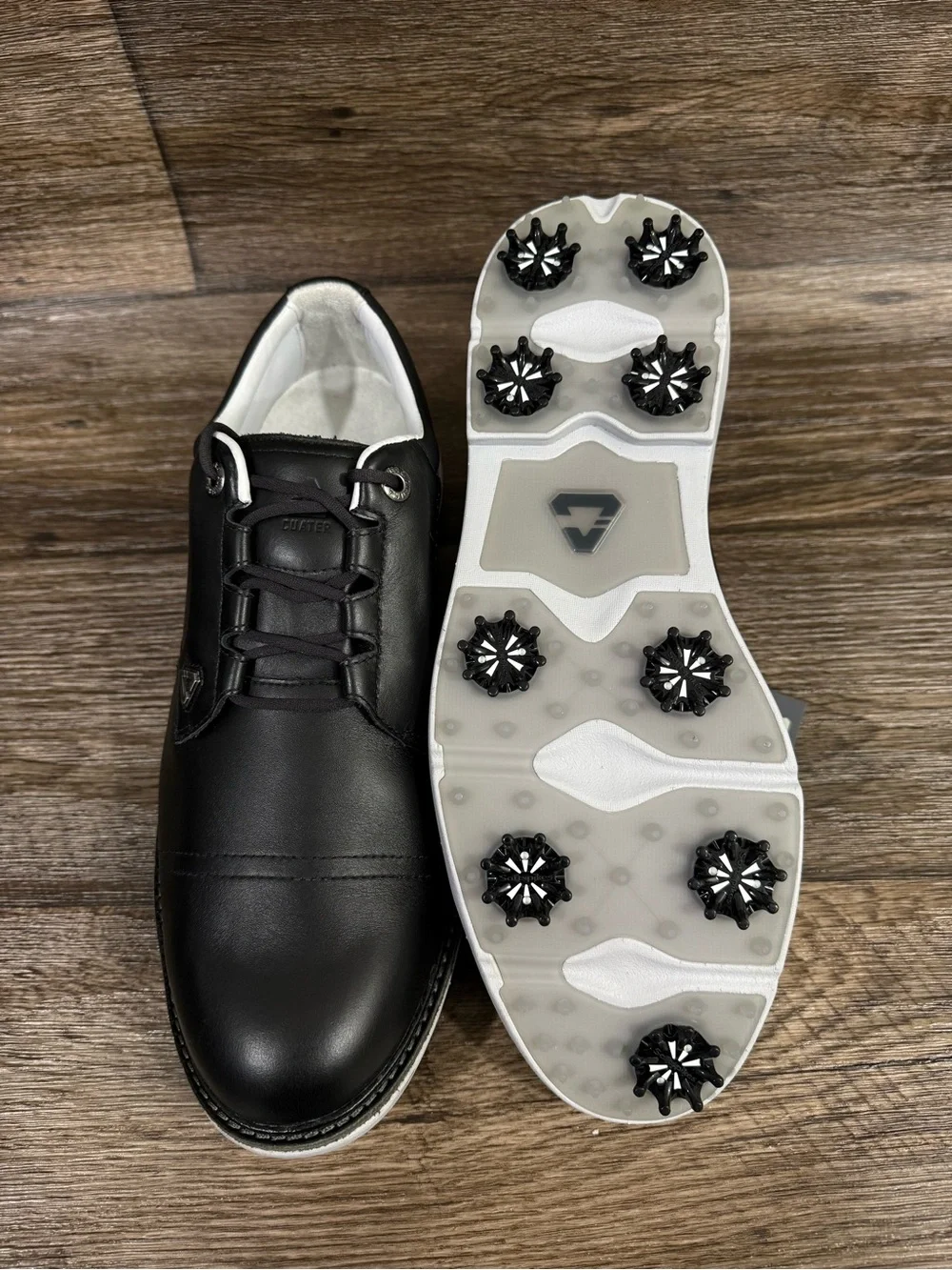 Travis Mathew Cuater The Legend 4MR214 Black Golf Shoes Men's Size 11.5‎
